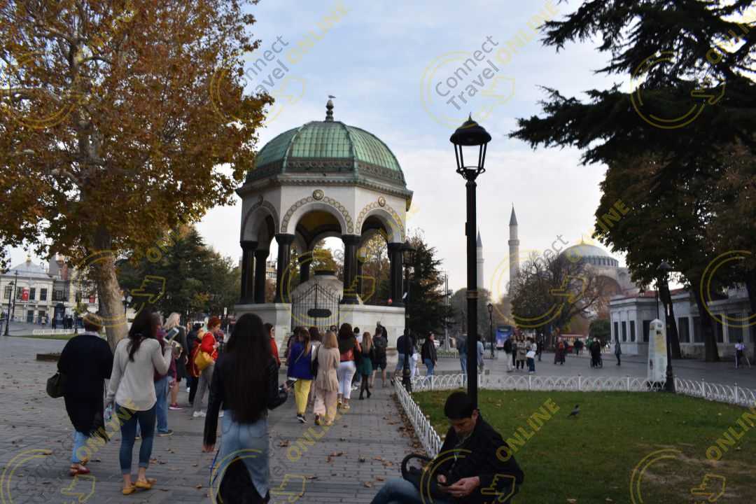 немецкий фонтан из Алании