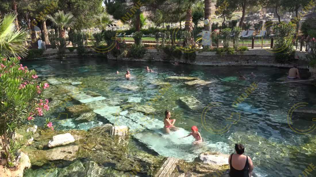 бассейн Клепатры - водные процедуры
