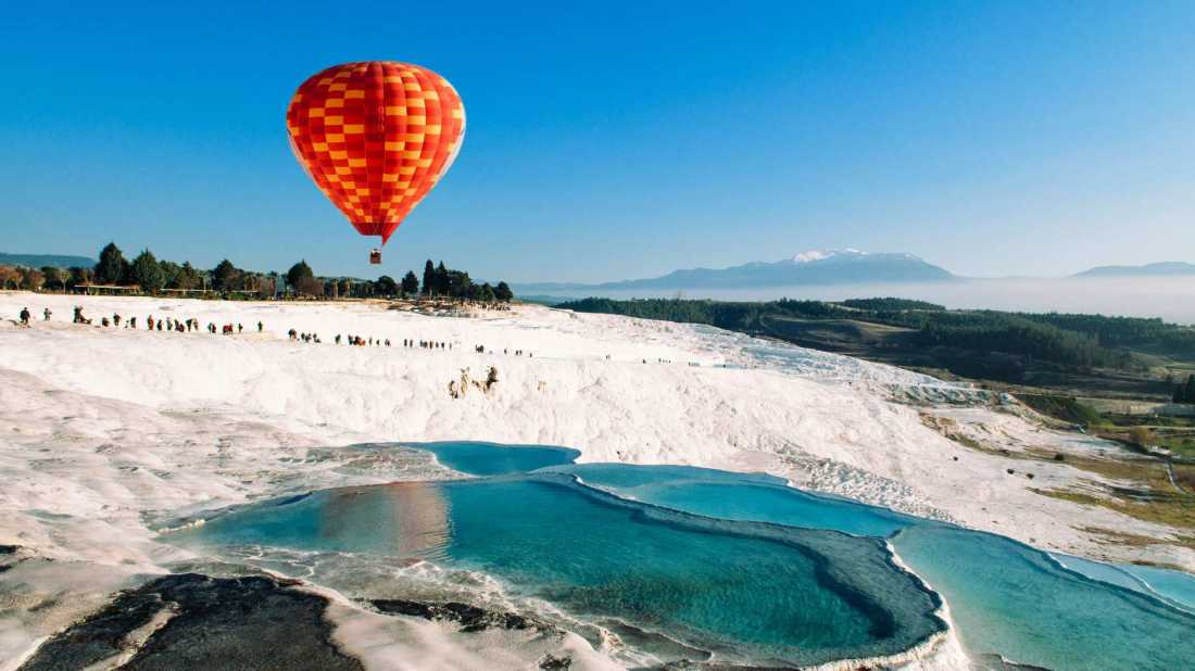 Экскурсия Памуккале на Воздушных шарах из Белека Connect Travel