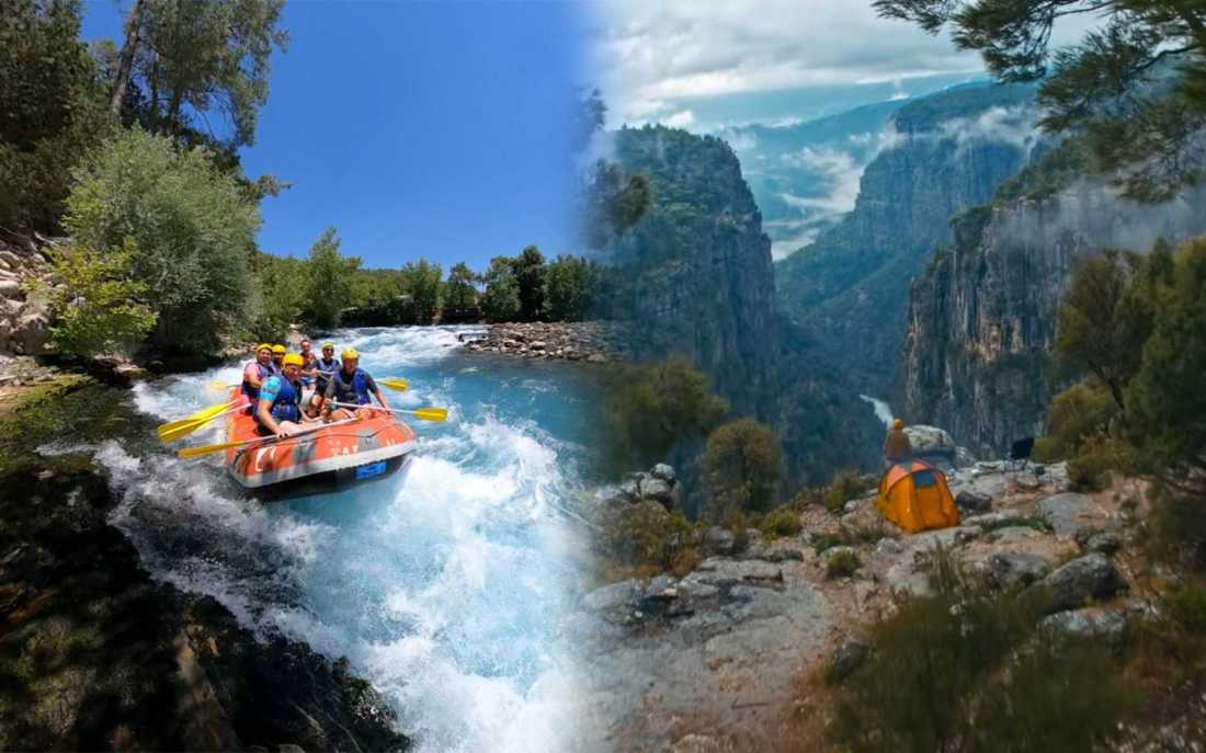 Рафтинг- Zipline- Каньоны Тазы и Кёпрюлю- Индивидуальный тур Connect Travel